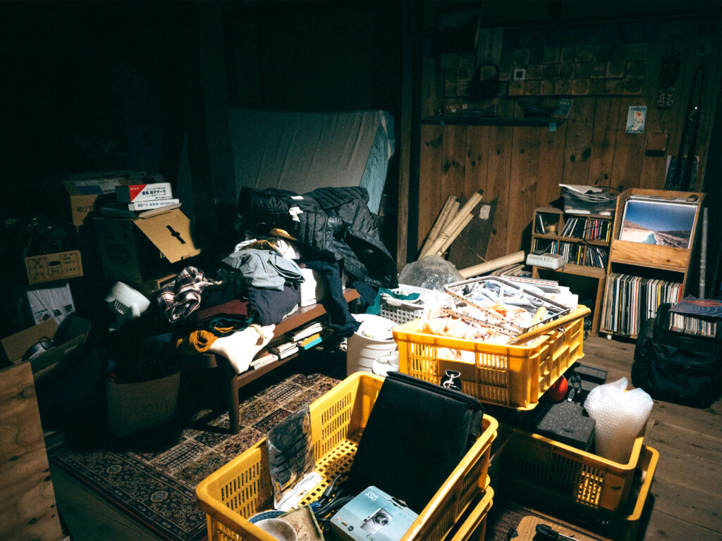 遺品整理と廃棄物収集・片付けのサンプル写真